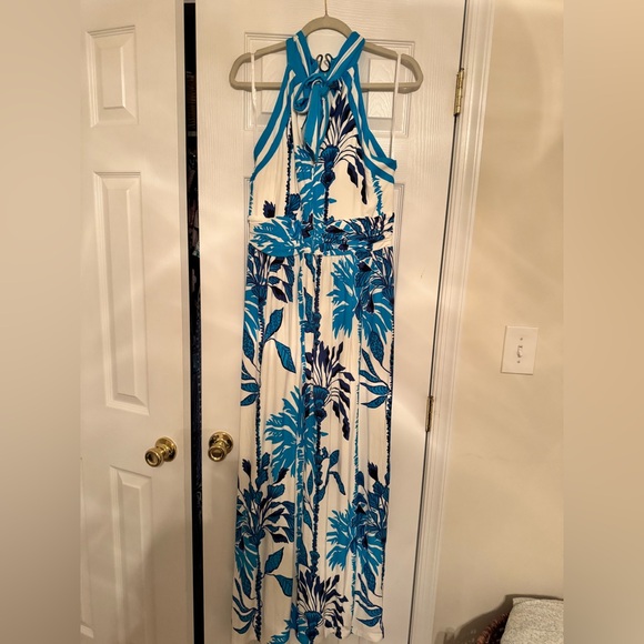 Lily Pulitzer Devena Halter Maxi Dress Size 16 NWT - Picture 7 of 15